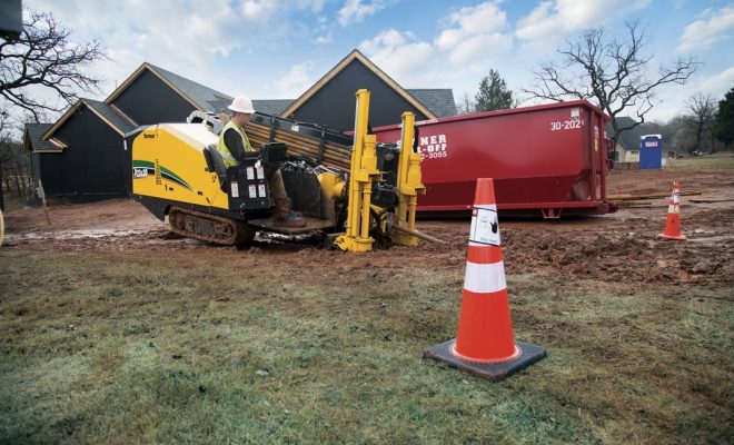 directional drilling for underground installations